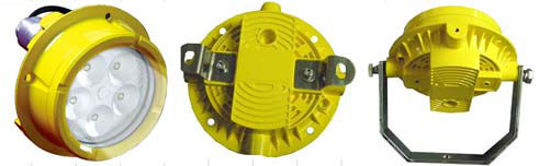 Lumière anti-déflagrante élevée jaune extérieure 20W 250V, blanc pur LED de la puissance LED 0