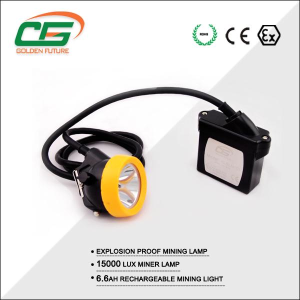 Lampe d'extraction souterraine de la puissance élevée LED 6.6Ah rechargeable IP65 0