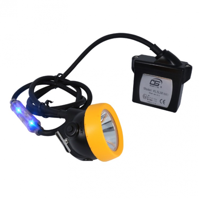 KL5LMD2 20000lux Projecteur minier portable à LED avec feu arrière bleu 0
