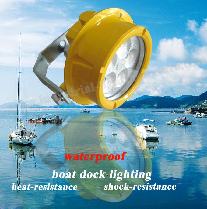 Imperméabilisez l'éclairage d'inondation industriel de 20 W LED extérieur pour la réparation de dock, lumière anti-déflagrante 0