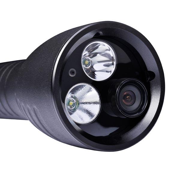 Résistant à l'eau rechargeable élevé de lampe-torche de la puissance DVR LED avec la caméra secrète 2