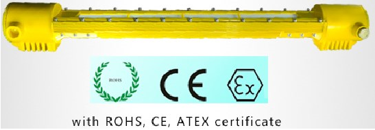 L'huile légère anti-déflagrante de l'alliage d'aluminium DL618 du certificat LED d'ATEX a classé l'allumage 1