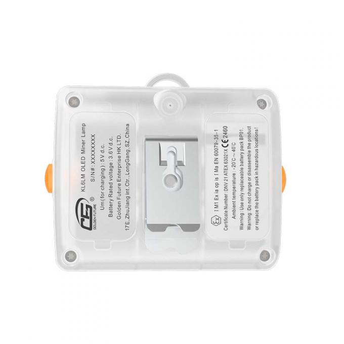 KL6LM Certifié ATEX 15000Lux Feuille de route minière IP67 imperméable à l'eau, rechargeable et sans fil 2