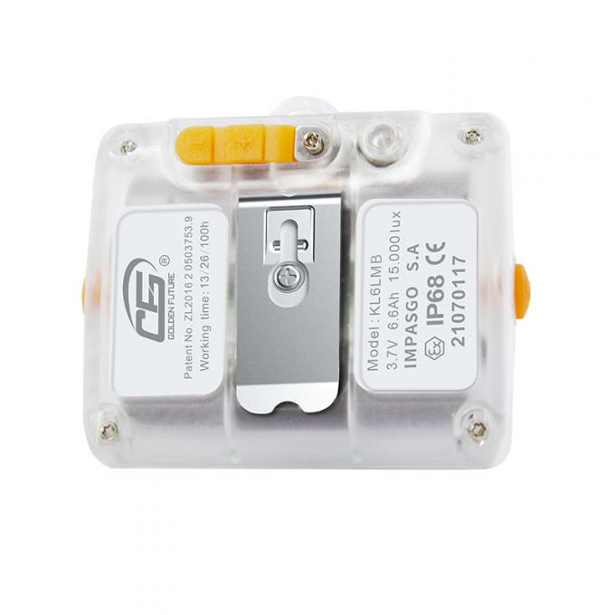 Lampe frontale minière sans fil KL6LMB 20000 Lux LED, lampe de casque, étanche IP67, autonomie 8-12 heures pour l'exploitation minière souterraine 0