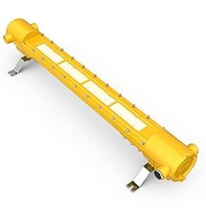 Lampe linéaire linéaire à l'épreuve des explosions LED approuvée par ATEX IP66 Explosion imperméable des feux d'inondation pour les zones dangereuses