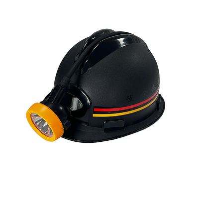 Lampe minière rechargeable LED IP68 étanche 25000 Lux 10Ah et lampe de casque de mineur