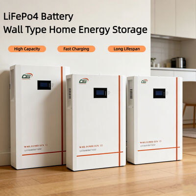 BG01 24v 200ah Lifepo4 batterie pour solaire 48v 100Ah 5k Wh Batteries au Lithium 105 Ah lv système de stockage d'énergie domestique à montage mural