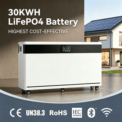Batterie au Lithium 51.2, 600ah, 30kwh, Type divisé, stockage d'énergie domestique, batterie Lifepo4, pour l'urgence domestique