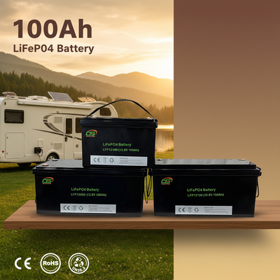 Cellules au lithium 12,8 V 280ah Batterie de stockage cycle profond pour le système solaire RV Application marine hors réseau