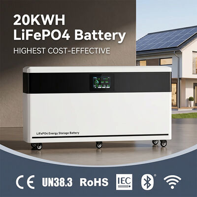 Batterie Modulaire 51.2V 200A avec Cellules LiFePO4 BYD Blade et 8000+ Cycles pour le Stockage d'Énergie Domestique