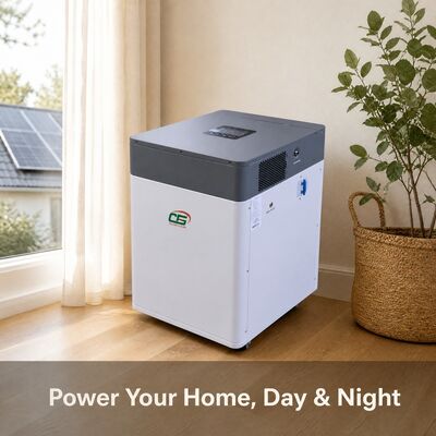 Alimentation de secours solaire résidentielle NK005A Onduleur tout-en-un 6KW Batterie LiFePO4 15KWh 300Ah avec communication CAN et BMS