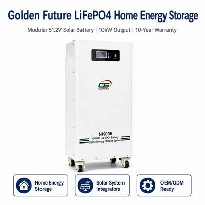 NK005 51.2V 48v 15kwh 280ah 300ah Batterie au lithium Batterie Lifepo4 hors réseau Système d'énergie solaire