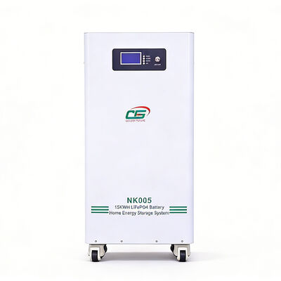 NK005 48V 51.2V 15kWh 300Ah Lifepo4 Batterie Pack Batteries au lithium Énergie solaire Système de stockage d'énergie à domicile Batterie avec BMS